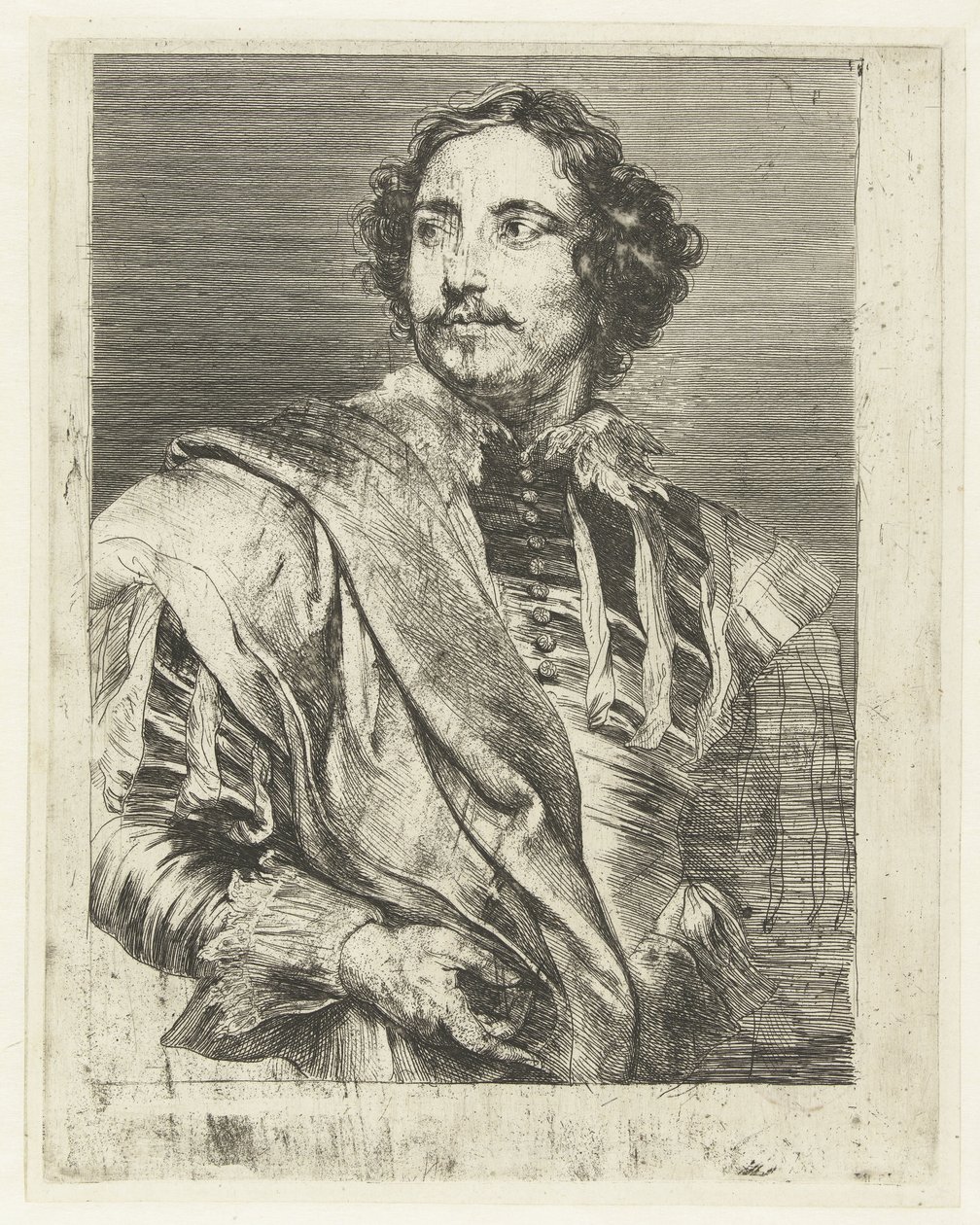 Retrato de Paulus Pontius de Anthony van Dyck