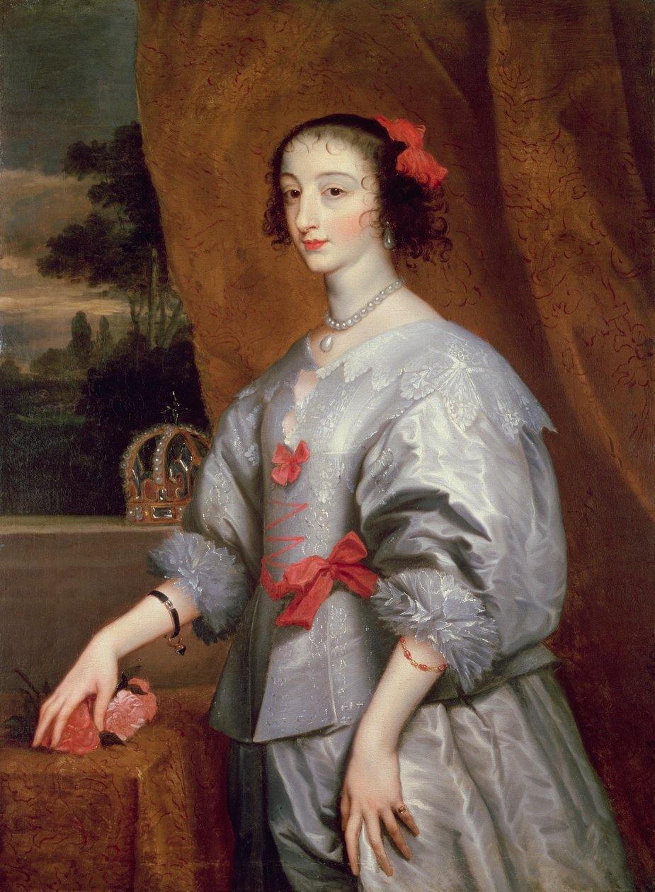 Rainha Henrietta Maria de Anthony van Dyck