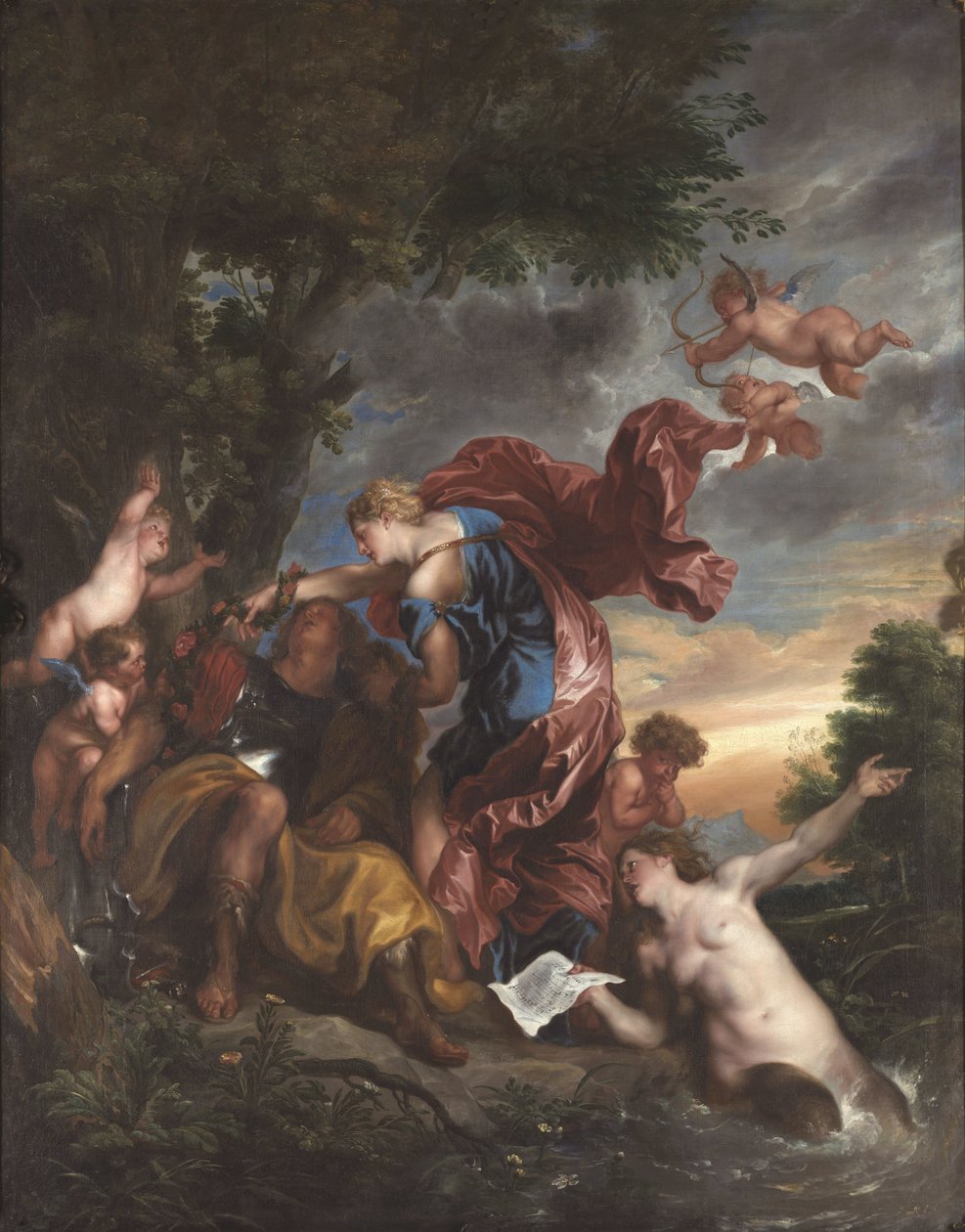 Rinaldo e Armida de Anthony van Dyck
