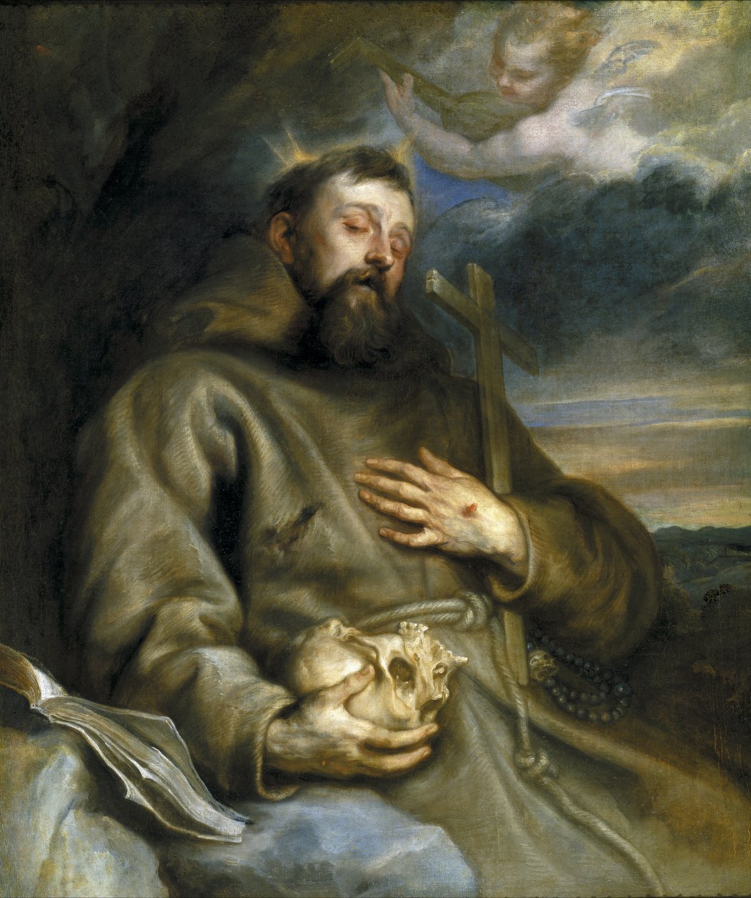 São Francisco de Assis em êxtase de Anthony van Dyck