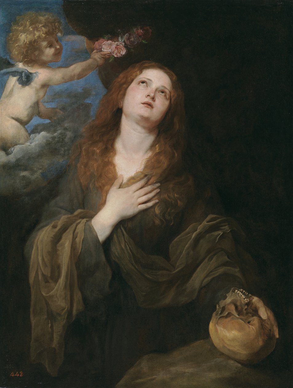 Saint Rosalia de Anthony van Dyck