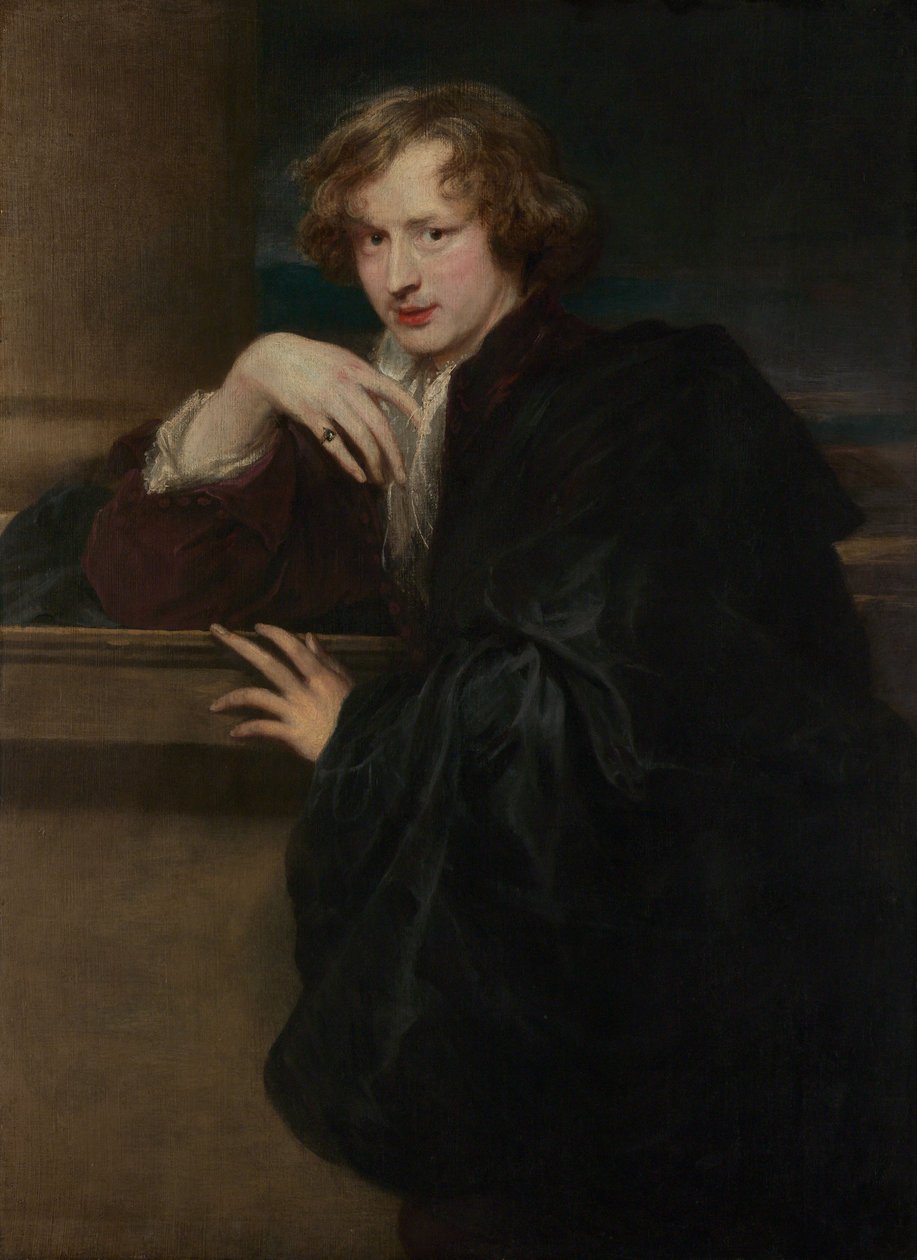Auto-retrato, c.1620-21 de Anthony van Dyck