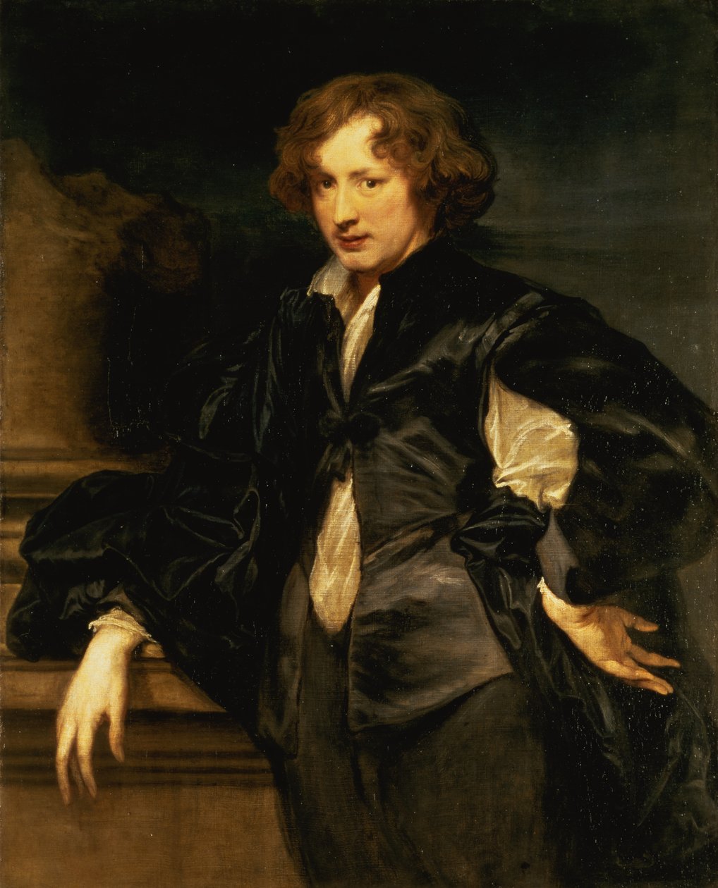 Auto-retrato, c.1620-21 (óleo sobre tela) de Anthony van Dyck