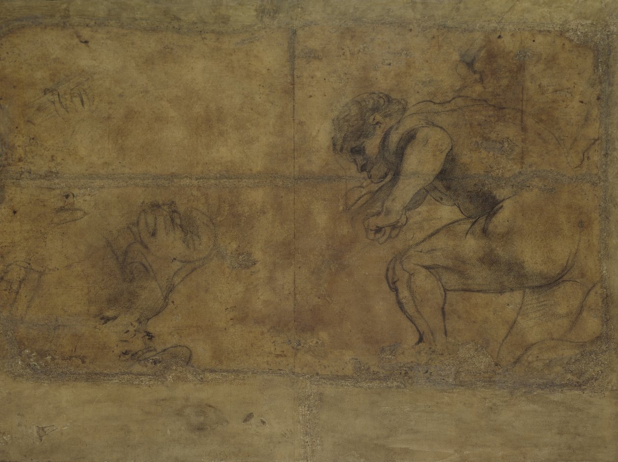 Estudos para "O Martírio de São Sebastião" de Anthony van Dyck