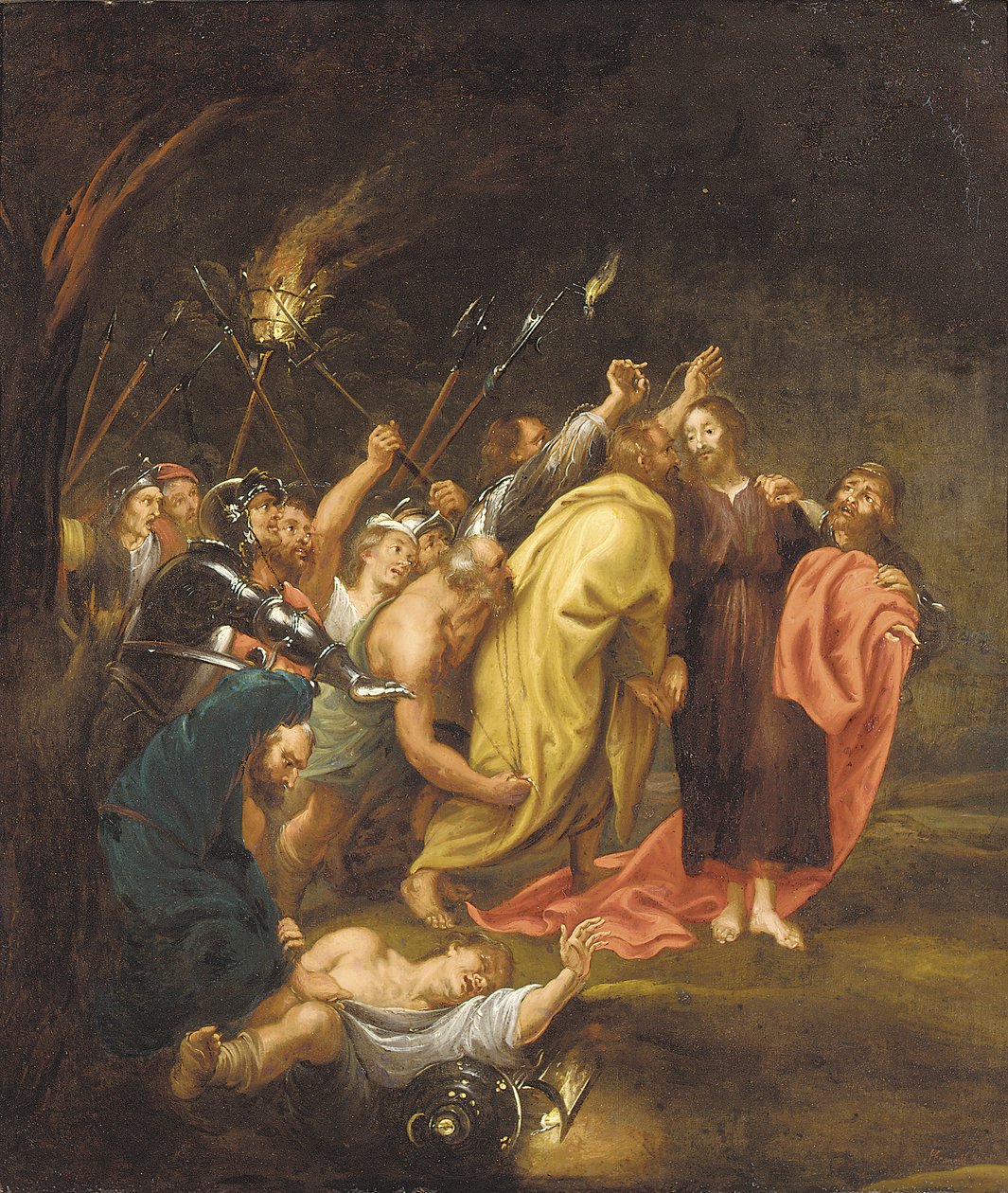 A prisão de Cristo de Anthony van Dyck