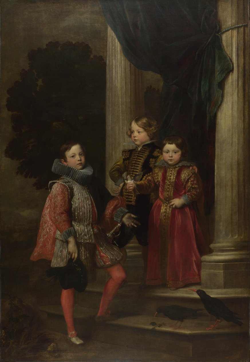 Os Filhos Balbi, c. 1626 de Anthony van Dyck