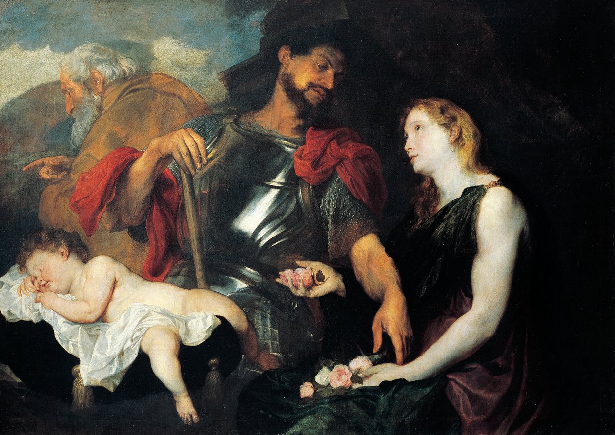 As Três Idades do Homem, por Anthony van Dyck de Anthony van Dyck