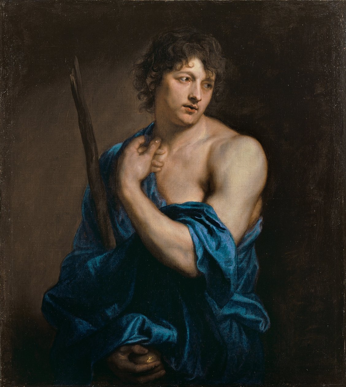 O pastor Paris como personificação do juízo artístico de Anthony van Dyck