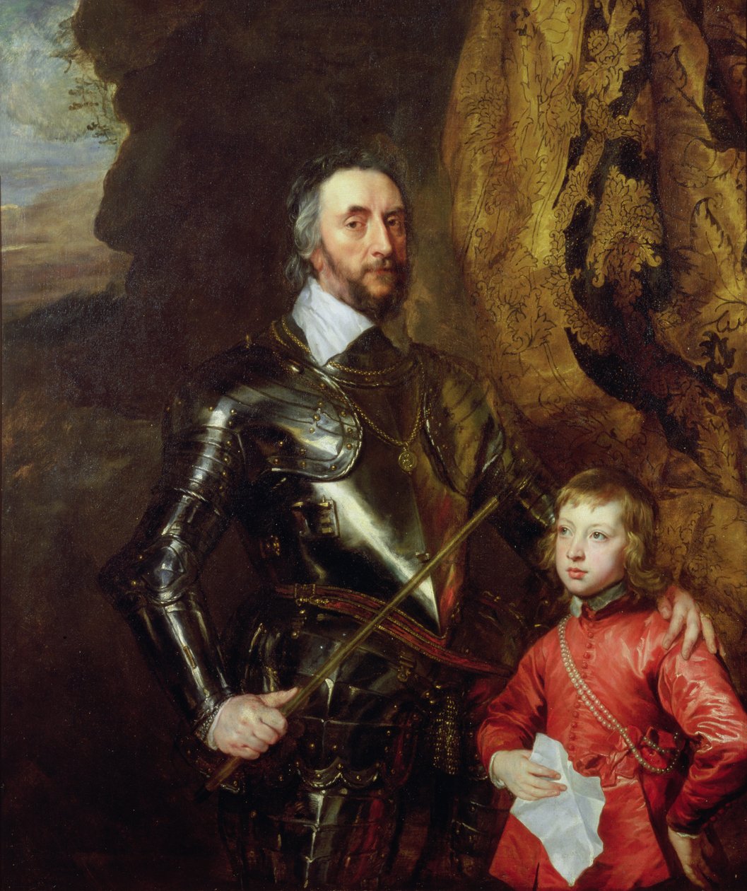 Thomas Howard, 2o Conde de Arundel, com seu neto Thomas, depois 5o duque de Norfolk, 1635-36 de Anthony van Dyck