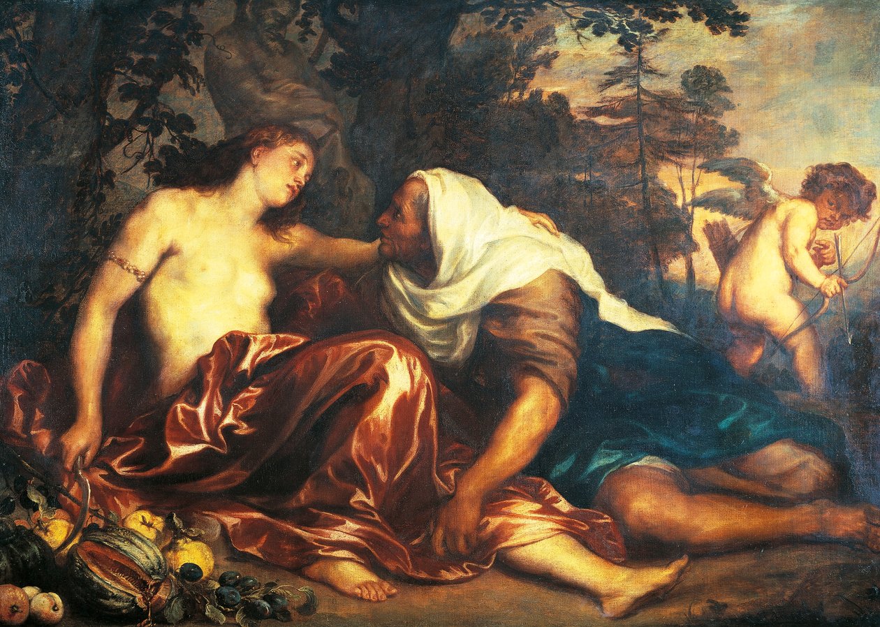 Vertumnus e Pomona de Anthony van Dyck