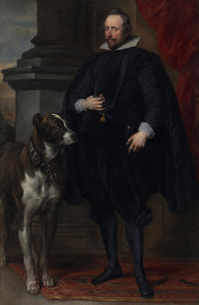 Wolfgang Wilhelm, duque do Palatinado-Neuburgo de Anthony van Dyck