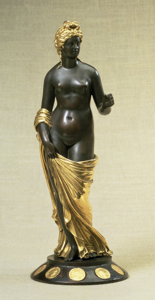 Venus Felix, c.1500 (bronze e aplica-se) de Antico