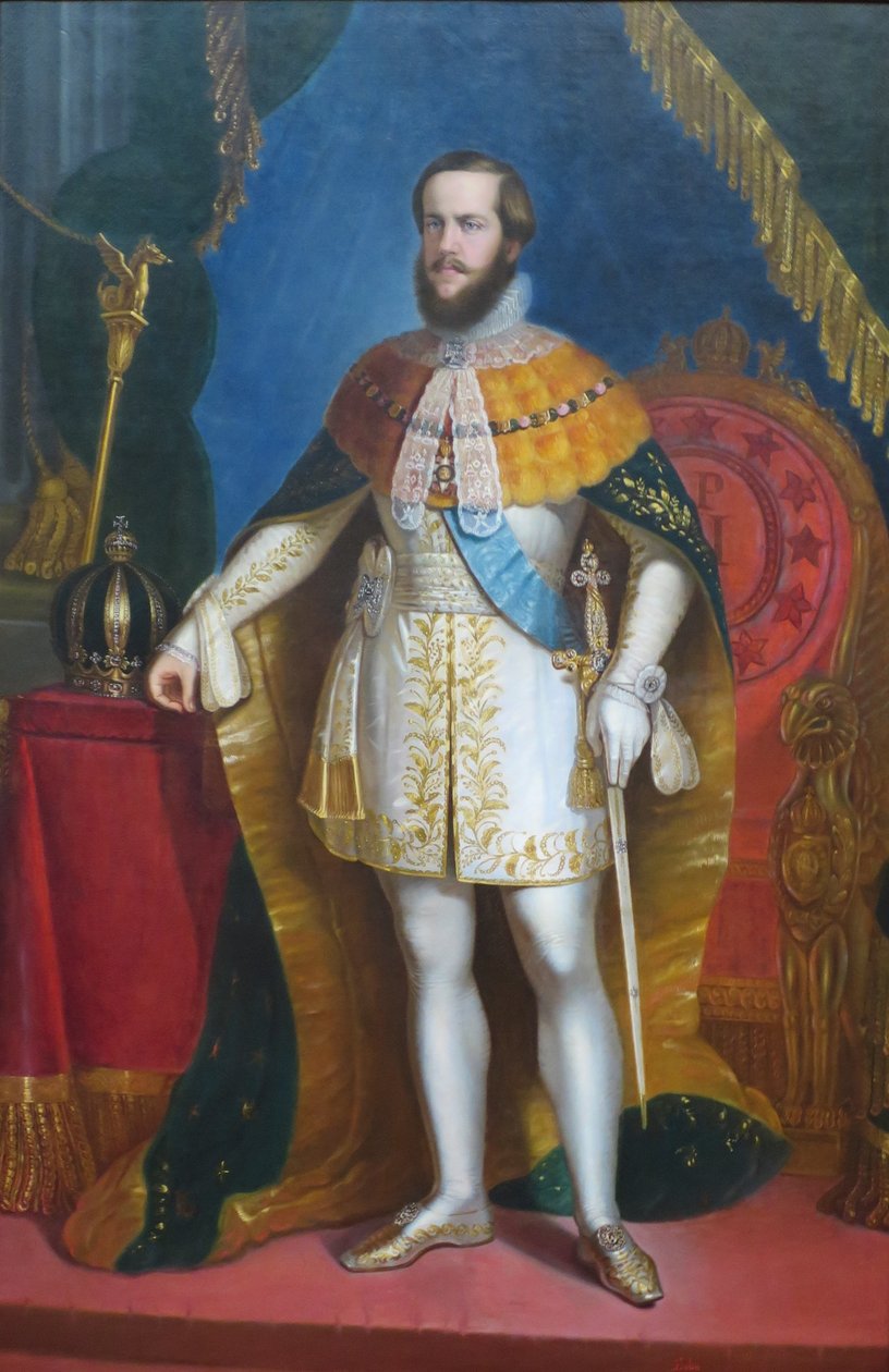 Retrato do Imperador D. Pedro II de Antônio Sousa de Lobo