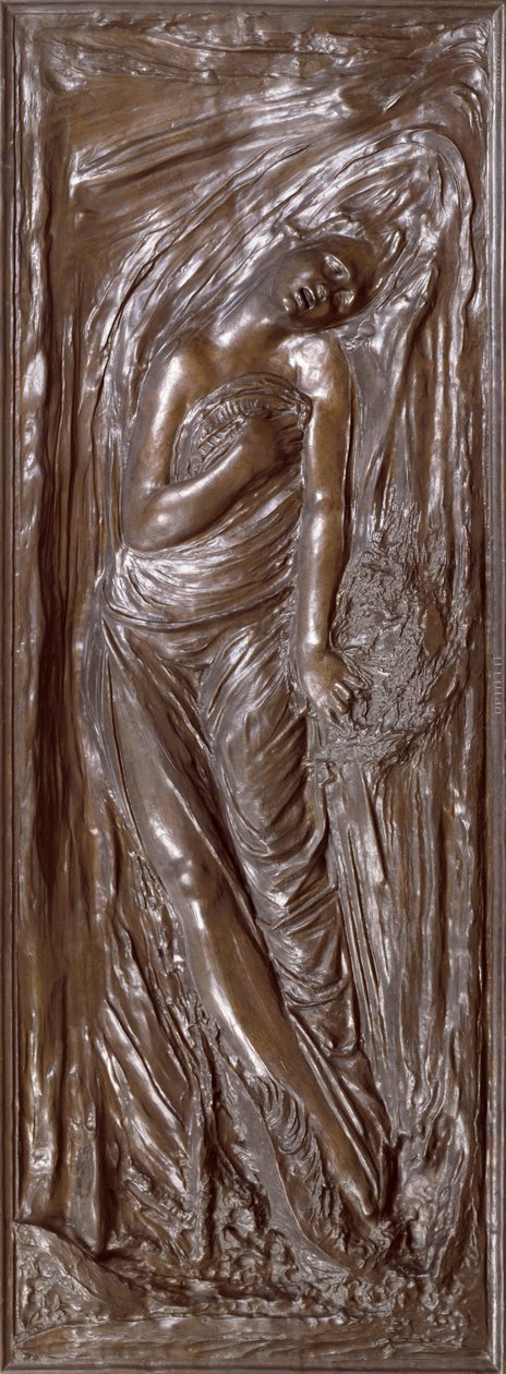 Ofélia, 1876 (bronze) de Antoine Augustin Preault