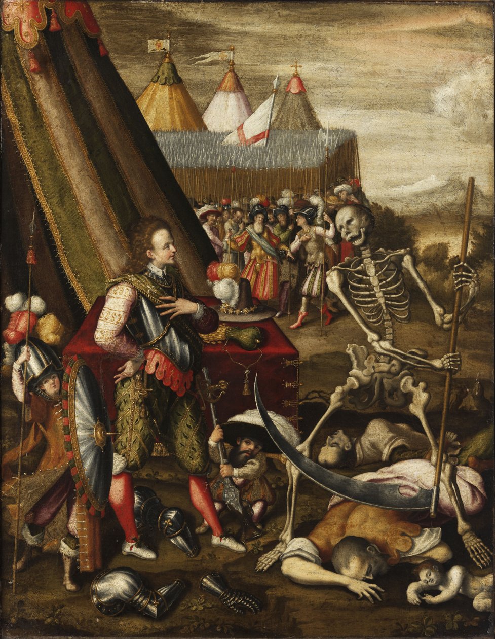 Alegoria da guerra de Antoine Caron