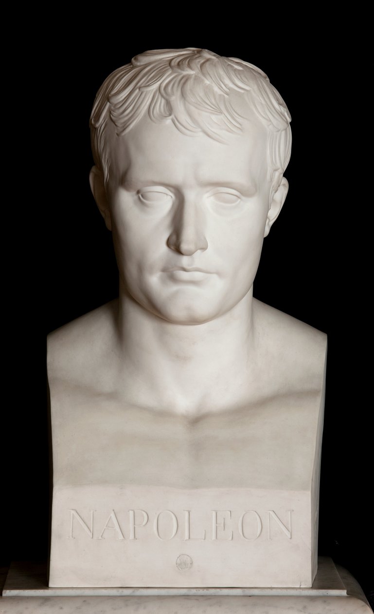 Busto do Imperador Napoleão I (Biscoito Sèvres) (ver também 698749) de Antoine Denis Chaudet