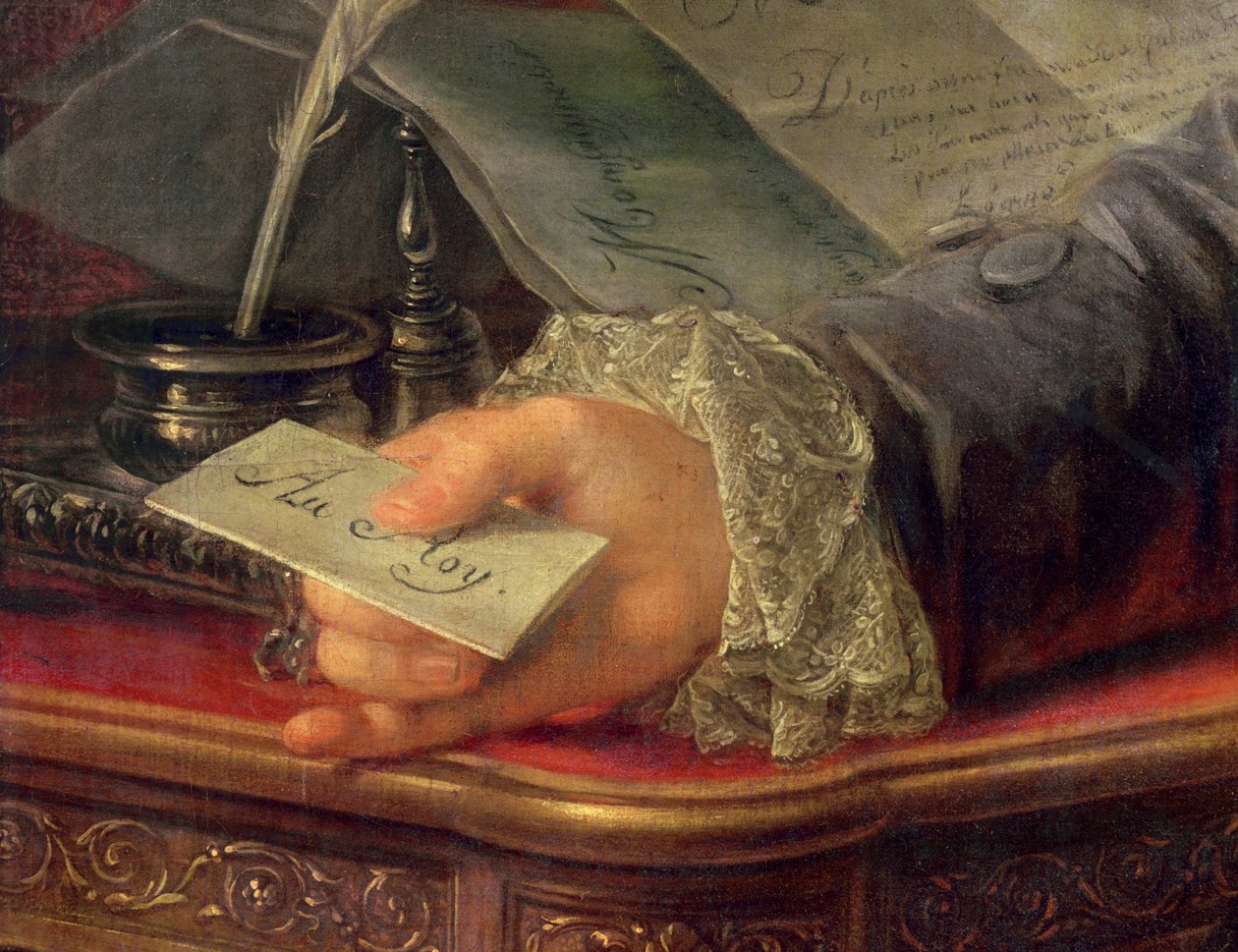 Charles Gravier (1719-1787) Conde de Vergennes (detalhe de 257923) de Antoine François Callet