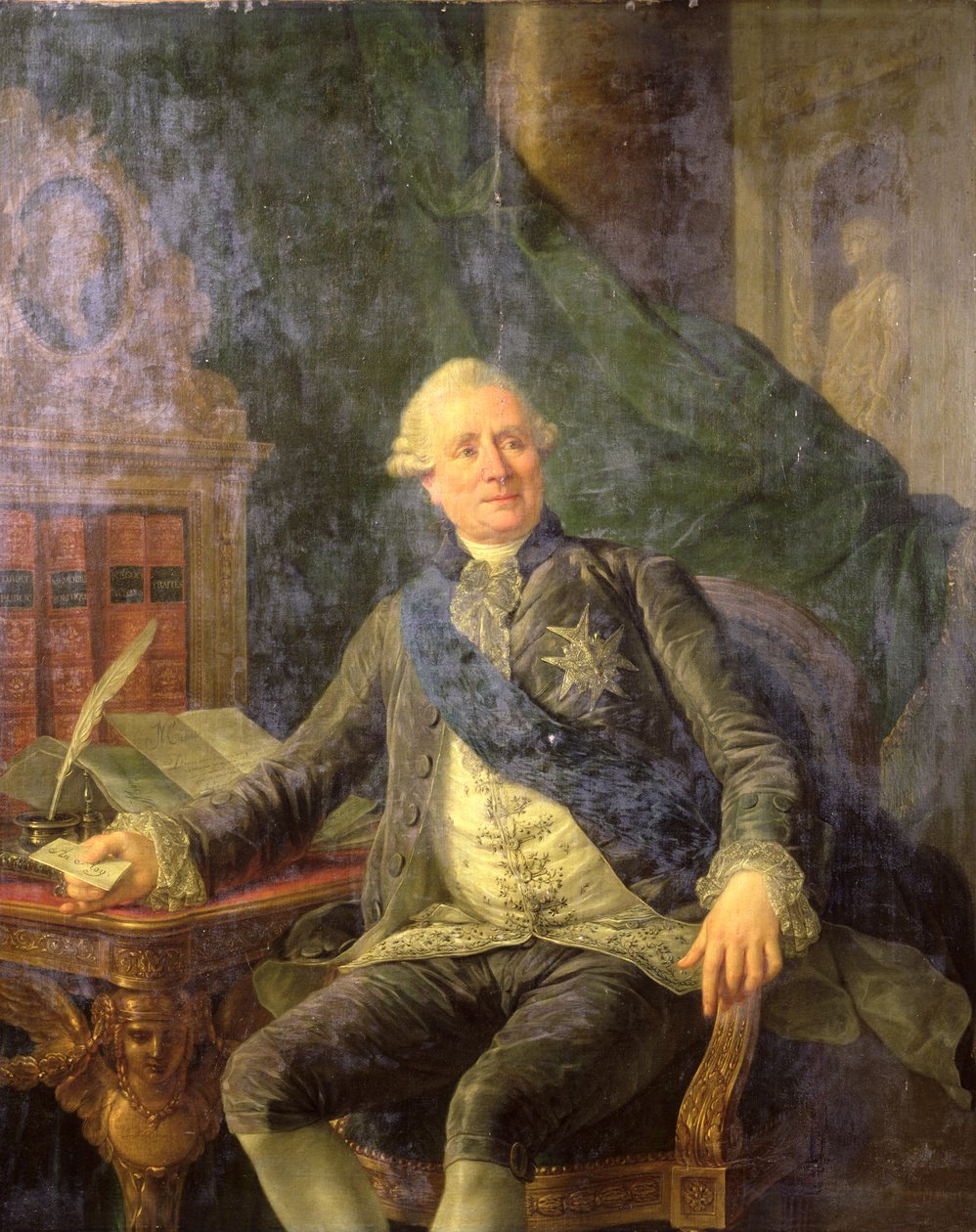 Charles Gravier (1719-1787) Conde de Vergennes de Antoine François Callet