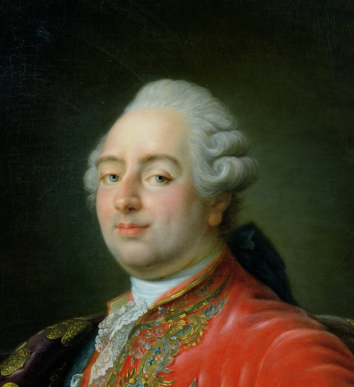 Luís XVI (1754-93) 1786 (detalhe de 180025) de Antoine François Callet