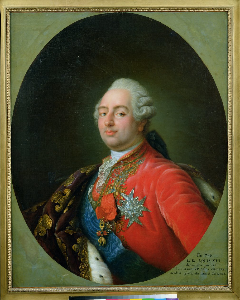 Luís XVI (1754-93) 1786 de Antoine François Callet