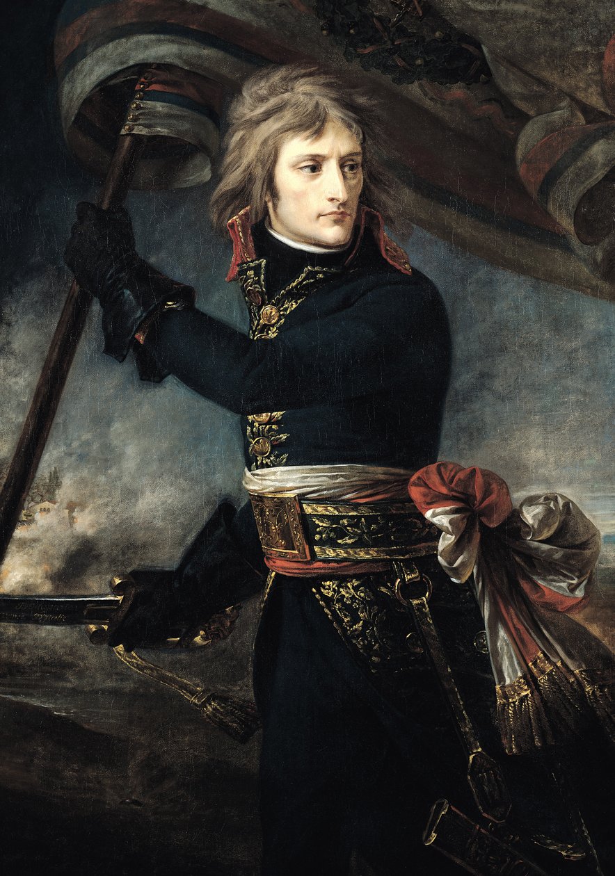 General Bonaparte (1769-1821) na ponte de Arcole de Antoine Jean Gros