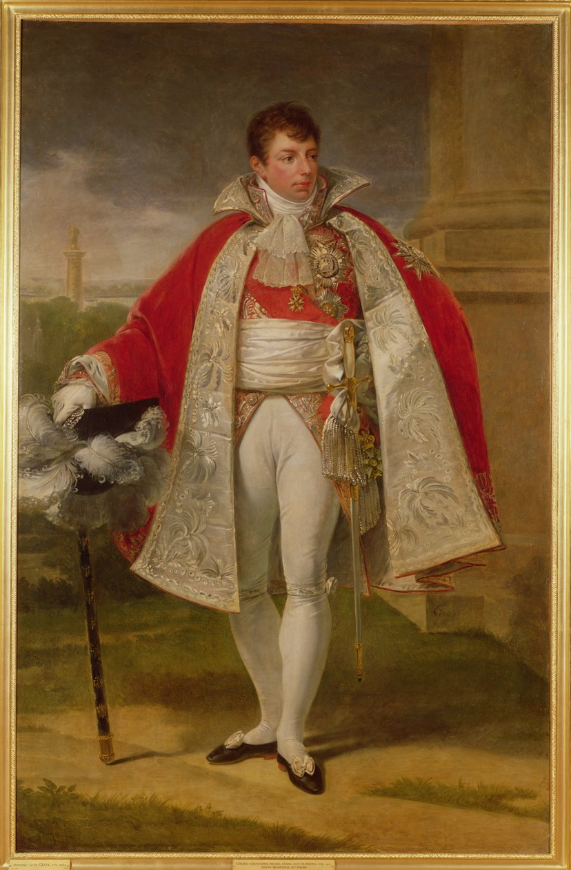 Geraud-Christophe-Michel Duroc (1772-1813) Duque de Frioul, 1806-08 de Antoine Jean Gros