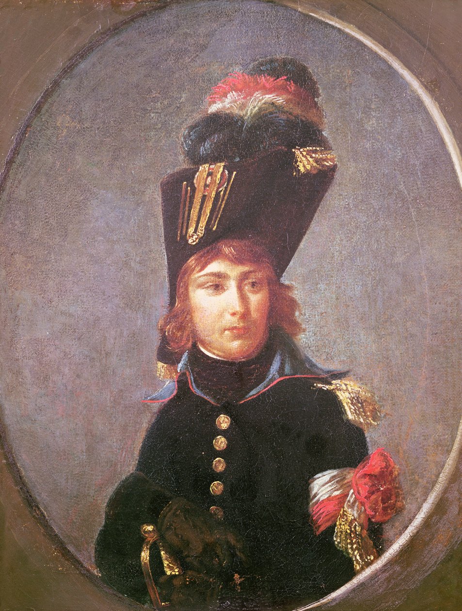 Retrato do Príncipe Eugênio de Beauharnais (1781-1824) Quinze anos de Antoine Jean Gros