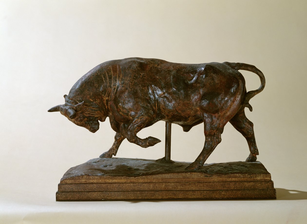 Touro Pequeno (gesso) de Antoine Louis Barye