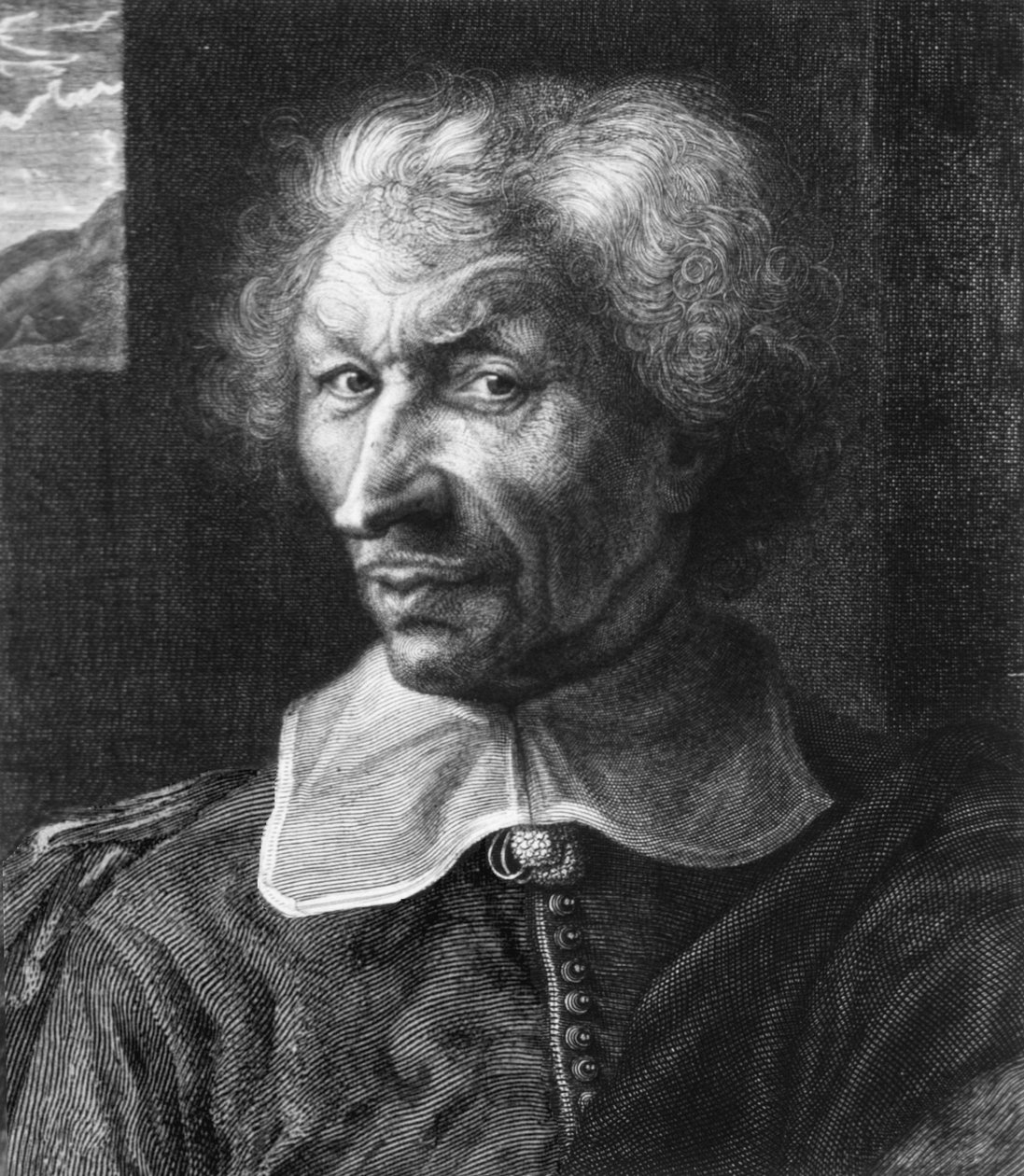 Retrato de Guy Patin (1601–1672) de Antoine Masson