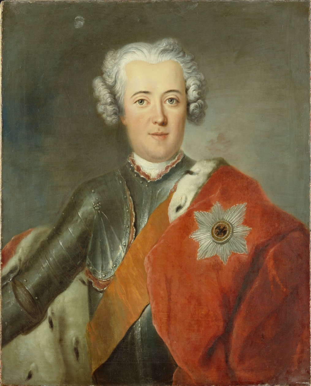 Príncipe Herdeiro Frederico II, c.1740 de Antoine Pesne