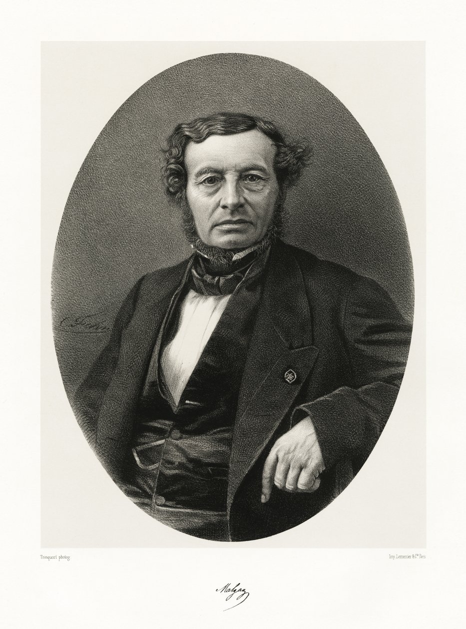 Joseph François Malgaigne, 1865-66 de Antoine Rene Trinquart