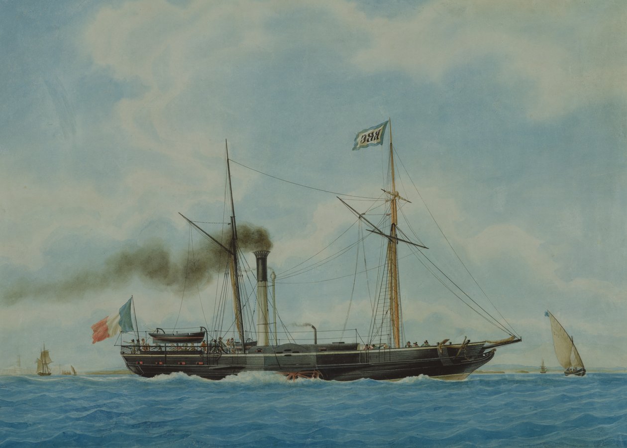 Oceano, o navio do capitão Combes o Velho de Antoine Roux