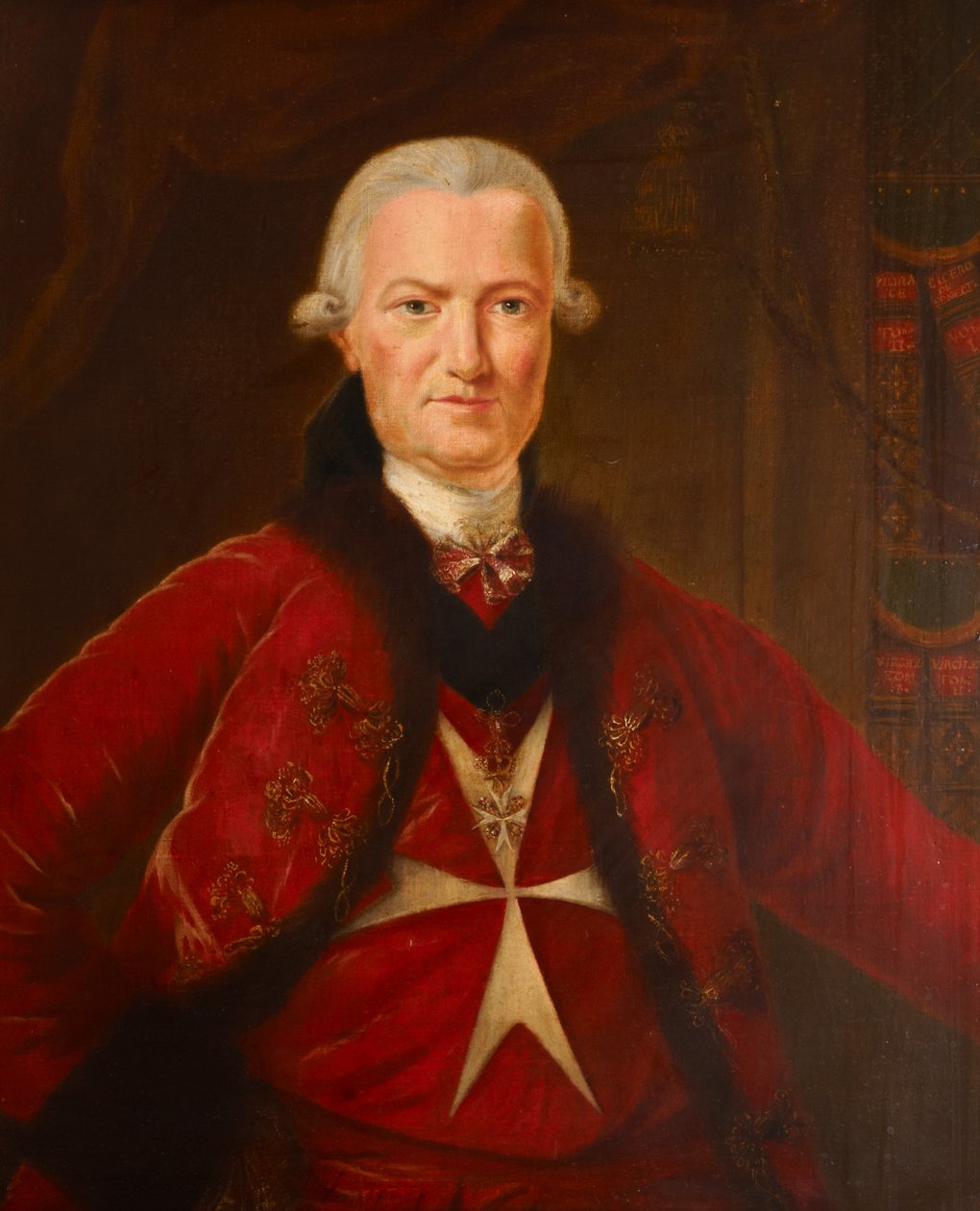 Chambray, grande cruz do oficial de justiça, c.1800 de Antoine de Favray