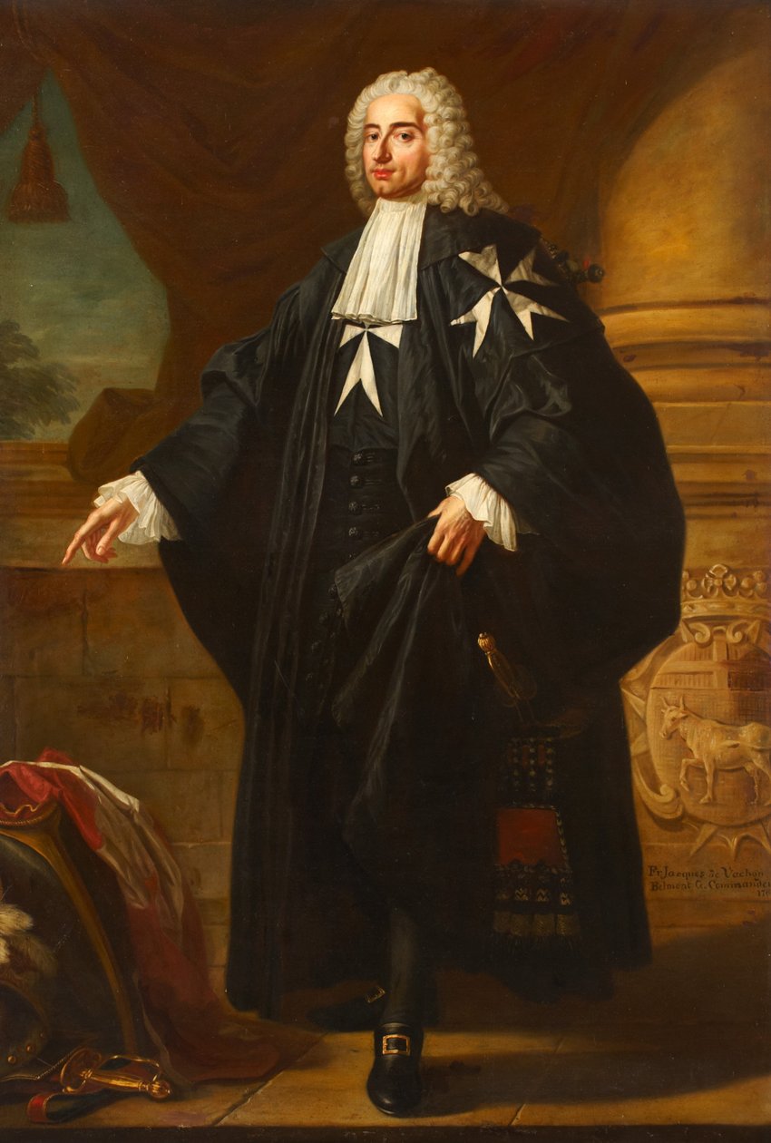 Jacques de Vachon Belmont, c.1760 de Antoine de Favray