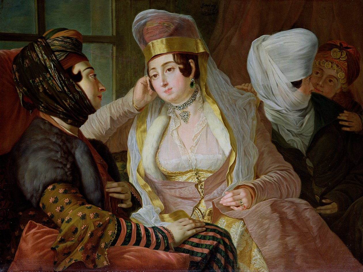 Mulheres maltesas de Antoine de Favray