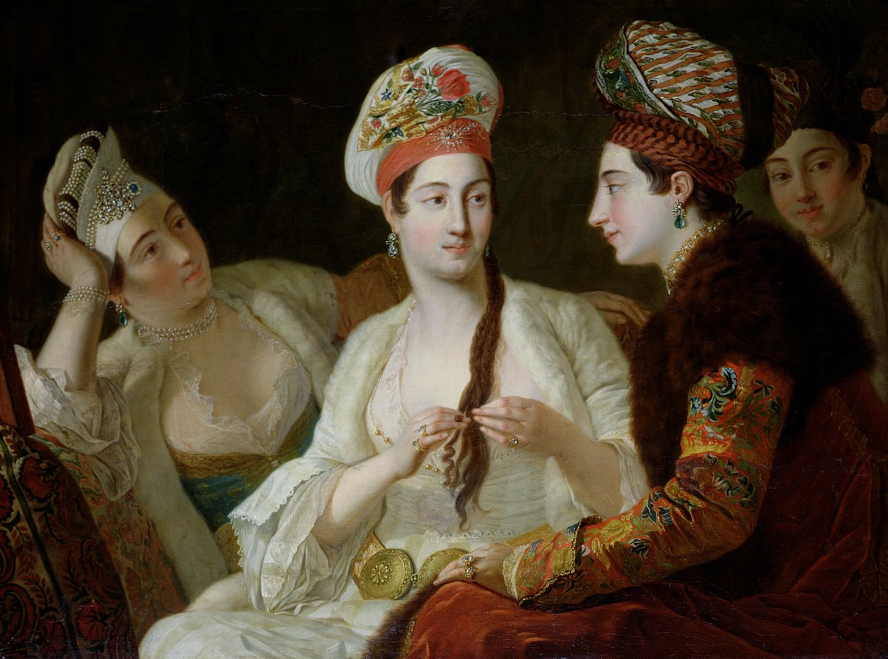 Mulheres turcas de Antoine de Favray