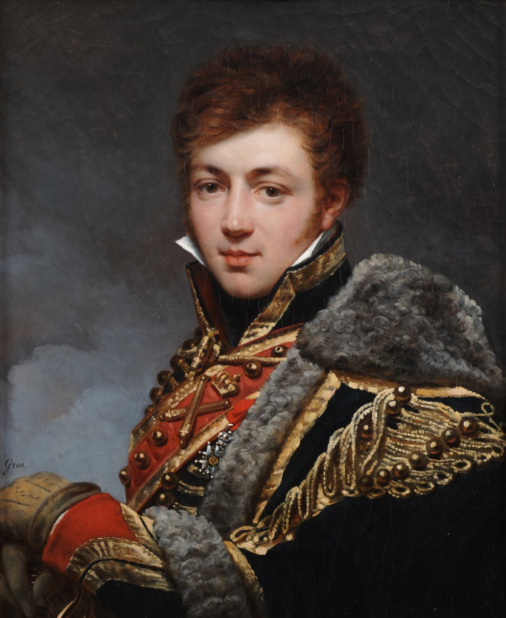 Retrato do conde Honoré de La Riboisière de Antoine-Jean Gros