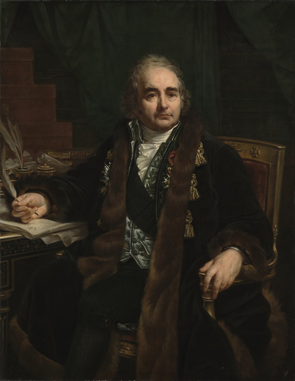 Retrato do Conde Jean-Antoine Chaptal de Antoine-Jean Gros