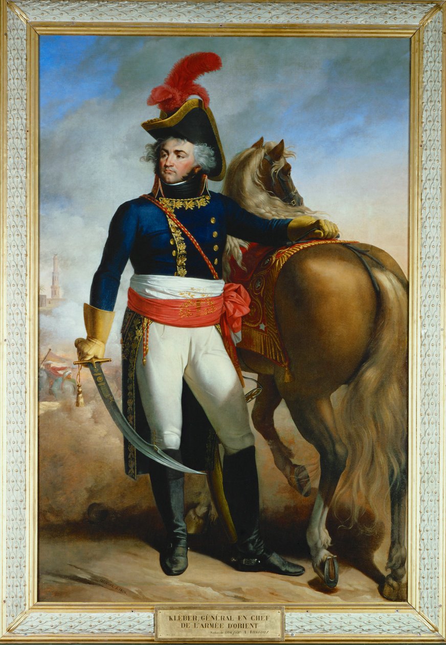 General Jean Baptiste Kleber ... (pintura sobre tela) de Antoine Ansiaux