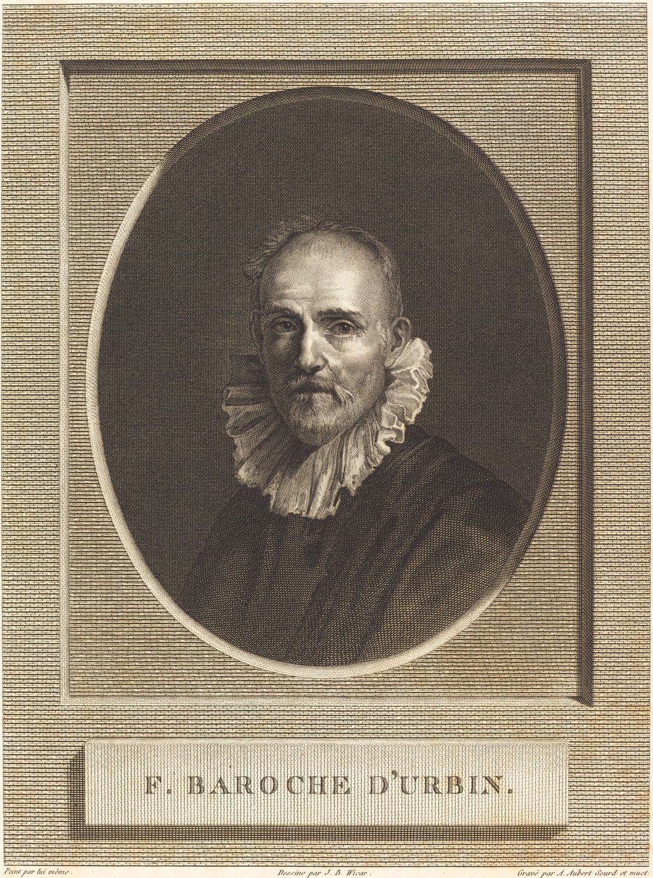 Federico Barocci de Antoine Aubert after Jean Baptiste Joseph Wicar after Federico Barocci