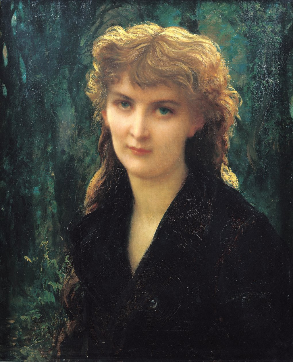 Baronesa Eleonore d&39;Uckermann (1853-1936) 1884 de Antoine Auguste Ernest Herbert or Hebert