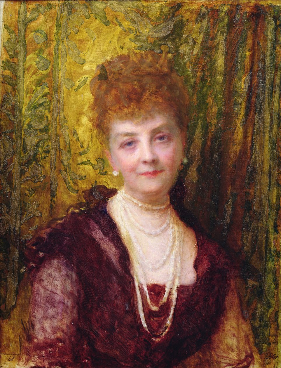 Melanie de Bussiere, condessa de Pourtales, 1897 de Antoine Auguste Ernest Herbert or Hebert