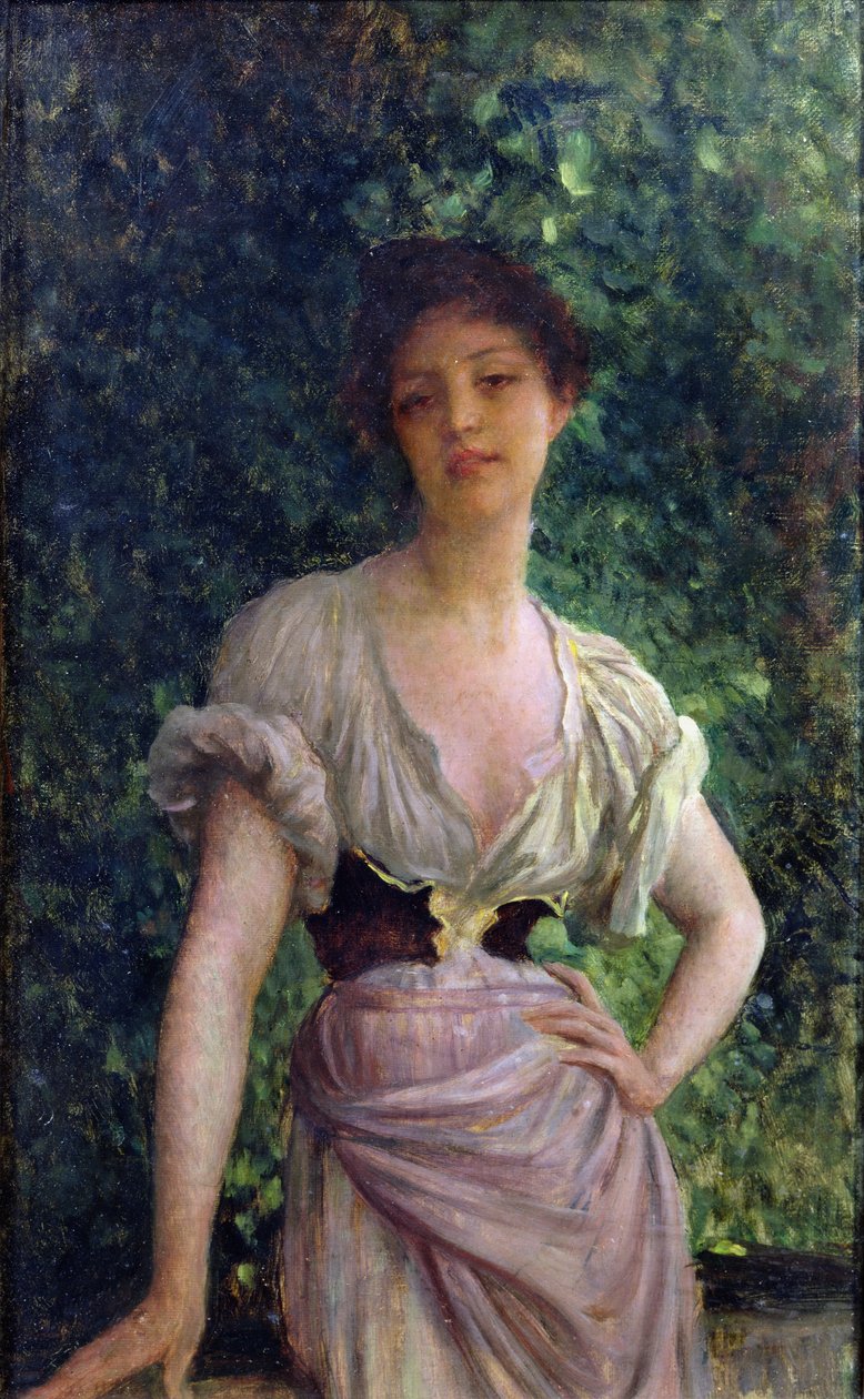 A lavadeira de Antoine Auguste Ernest Herbert or Hebert