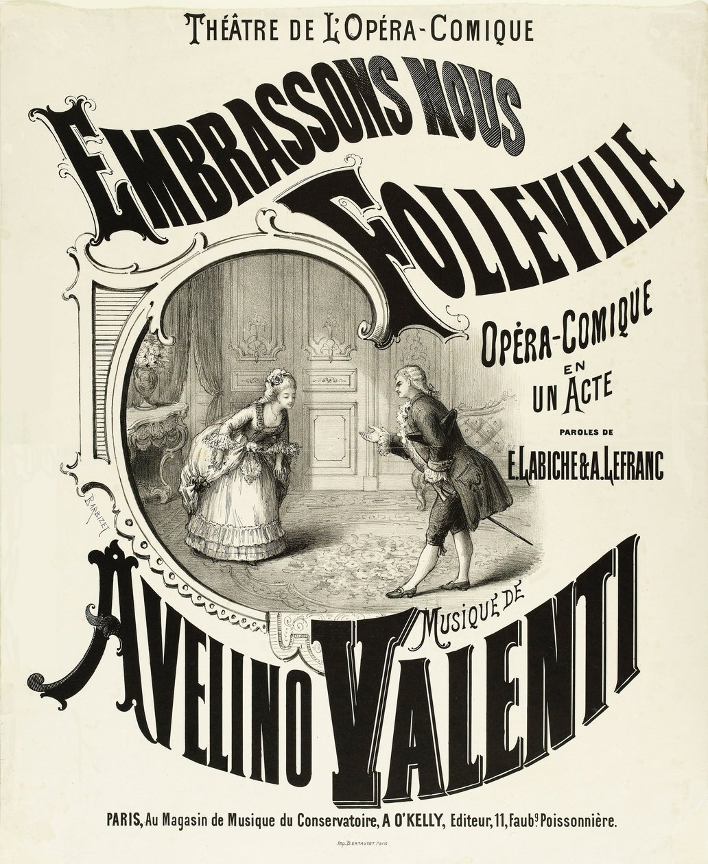 Vamos beijar-nos, Folleville de Antoine Barbizet
