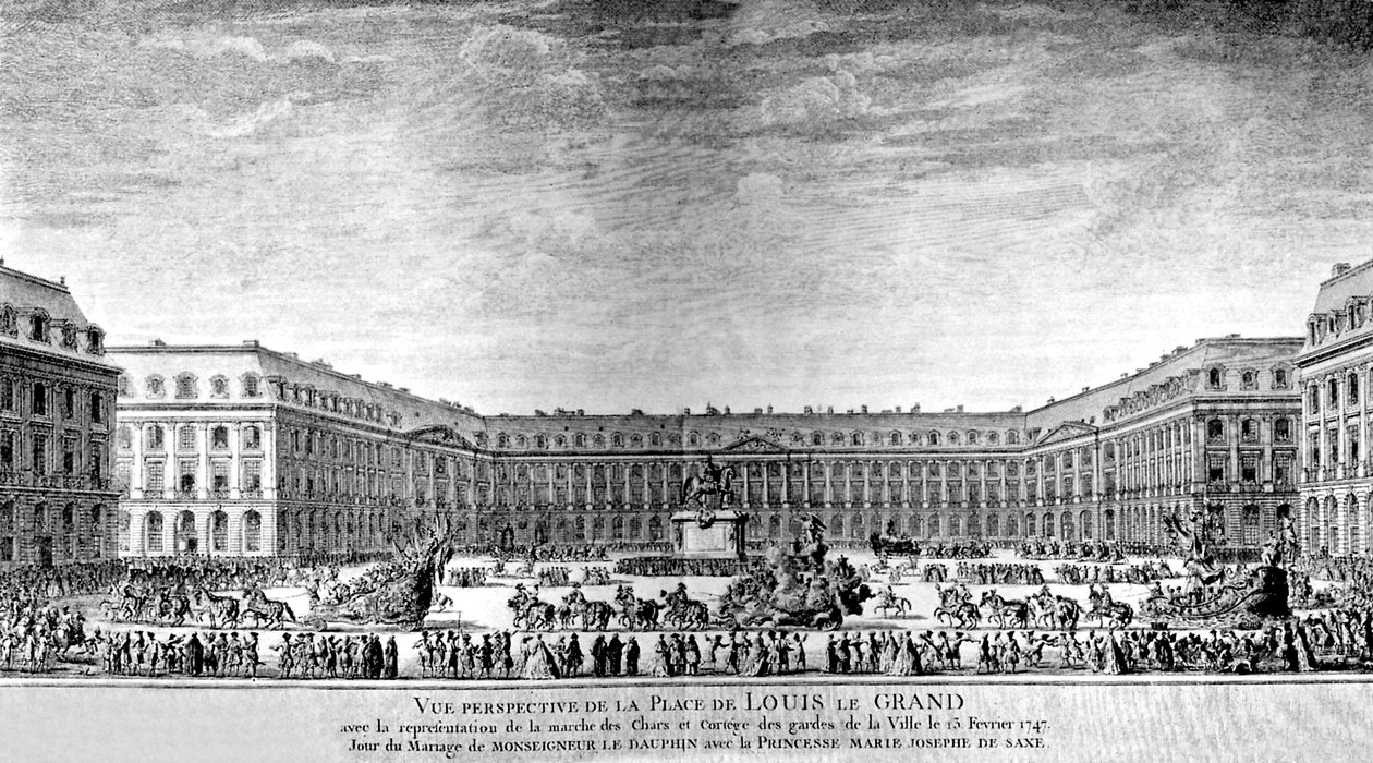 Coloque Louis, o Grande em Paris de Antoine Benoist or Benoit du Cercle