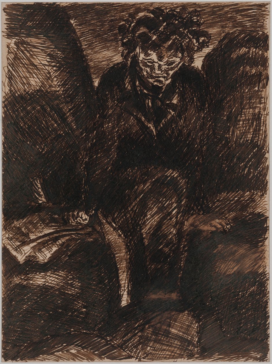 Beethoven, c. 1922. de Emile Antoine Bourdelle