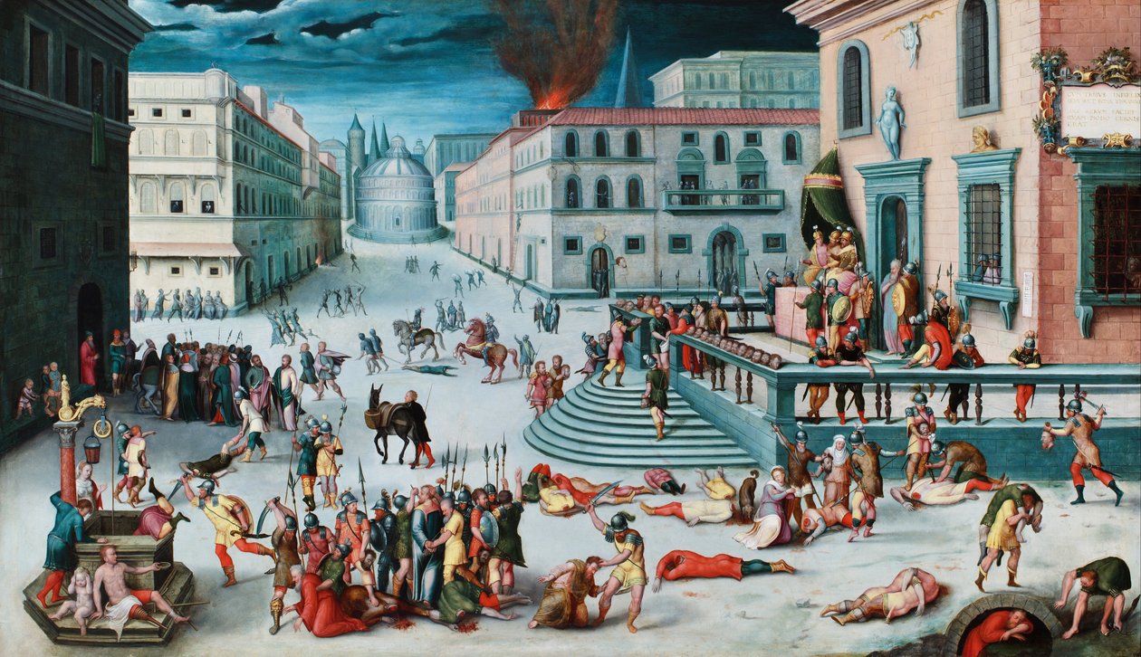 O Massacre do Triunvirato de Antoine Caron
