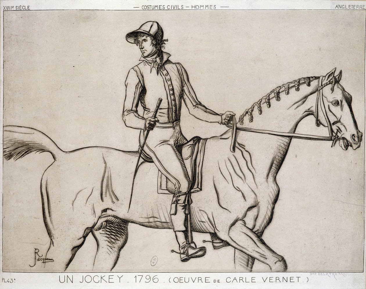 Jockey de Antoine Charles Horace Vernet