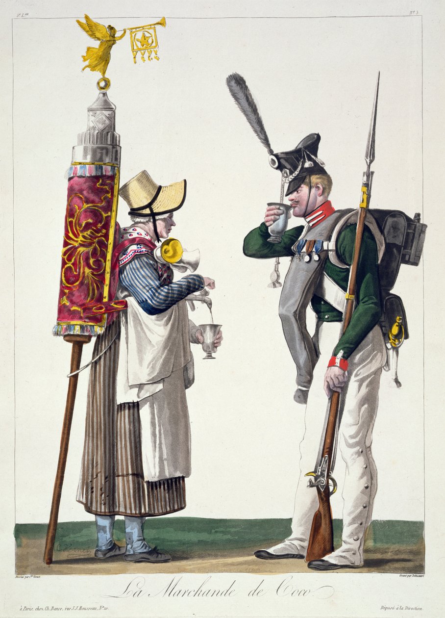 O vendedor de cacau de Antoine Charles Horace Vernet