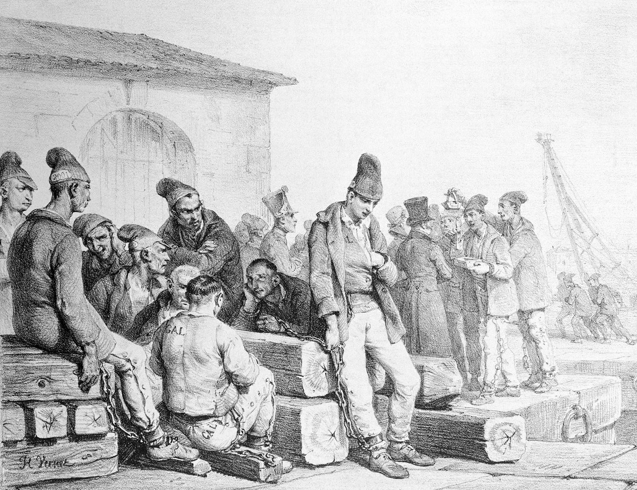 Os Condenados, gravados por François Seraphin Delpech (1778-1825), primeira metade do século XIX de Antoine Charles Horace Vernet